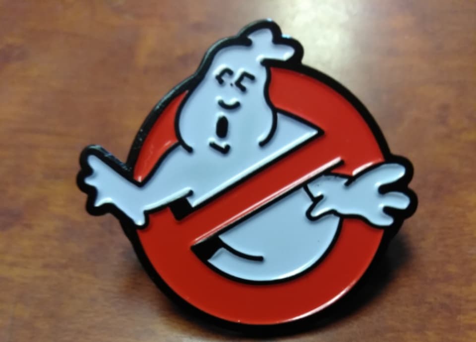 Ghostbusters Hat Pin - HalfMoonMusic