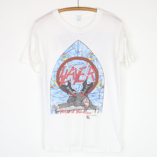 Mens Slayer Alter Of Sacrafice T-shirt - HalfMoonMusic