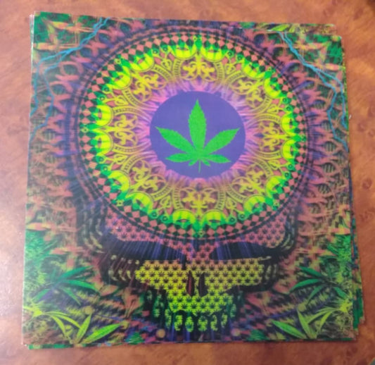 Grateful Dead Extra Trippy Leaf SYF Sticker - HalfMoonMusic
