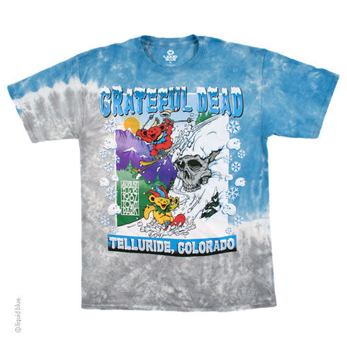 Mens Grateful Dead Bear Mountain Tie-Dye T-shirt - HalfMoonMusic