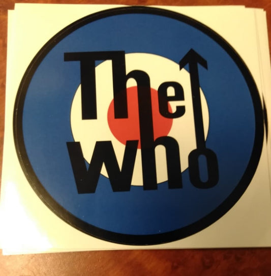 The Who Round Bullseye Sticker - HalfMoonMusic