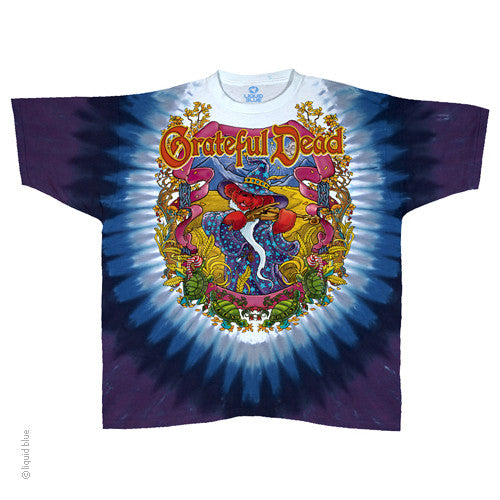 Grateful Dead Terrapin Moon Tie Dye T-shirt - HalfMoonMusic