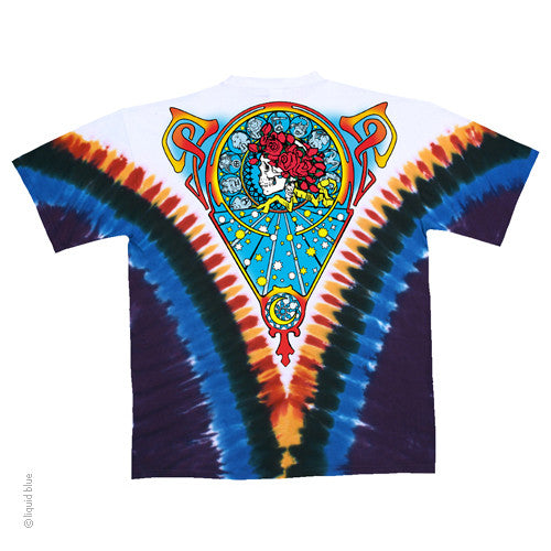 Mens Grateful Dead Bertha V Tie Dye T-shirt - HalfMoonMusic