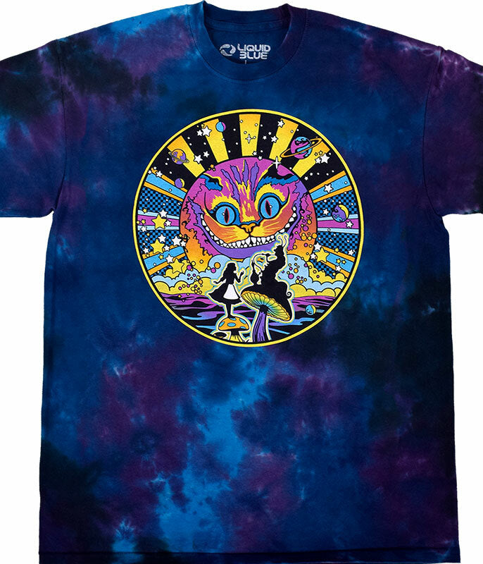 Men's Alice Silhouette Tie-Dye T-Shirt - HalfMoonMusic