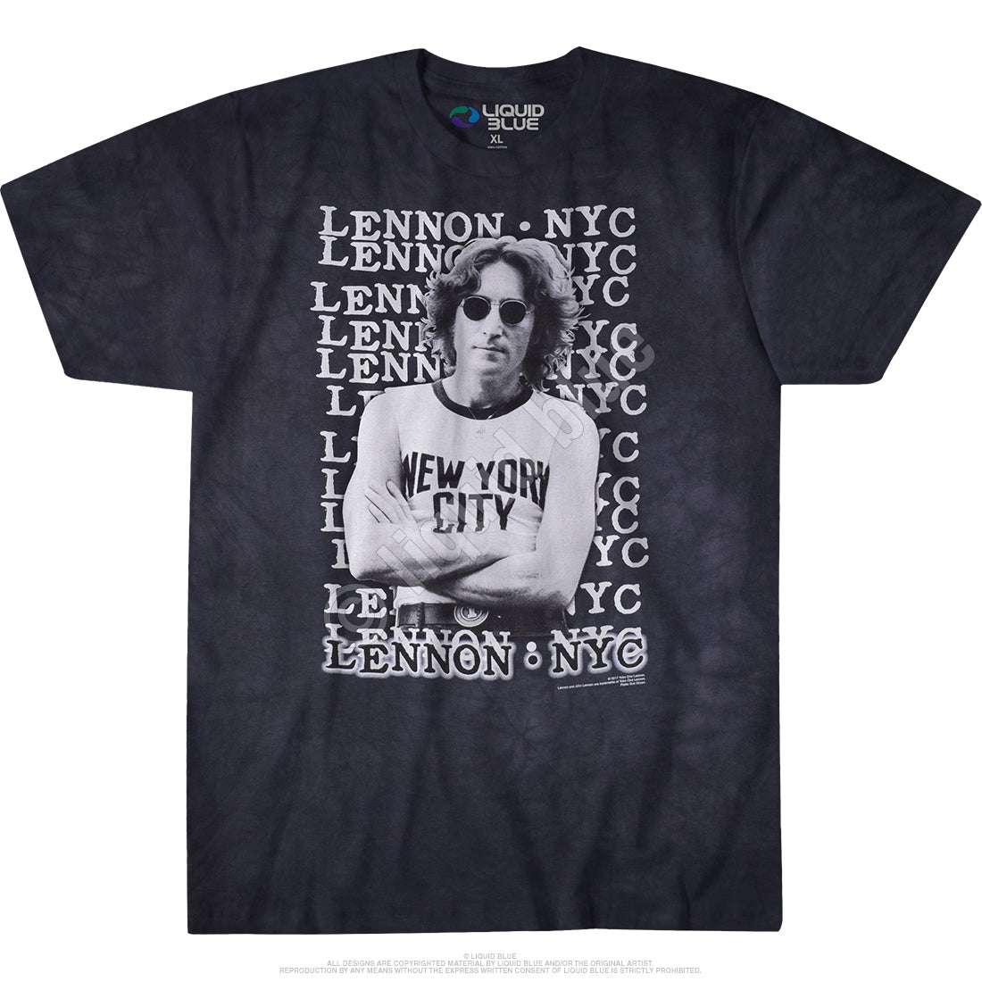 John Lennon New York City T-shirt - HalfMoonMusic