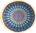 Blowin' In The Wind Kaleidoscope Tapestry/Tablecloth - HalfMoonMusic