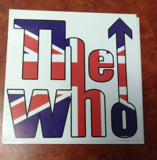 The Who UK Flag Sticker - HalfMoonMusic