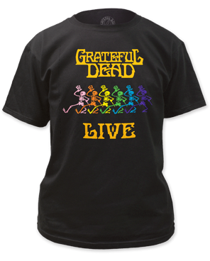Men's Grateful Dead Live T-Shirt - HalfMoonMusic