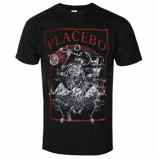 Mens Placebo Astro Skeletons T-shirt - HalfMoonMusic