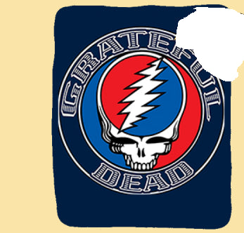 Grateful Dead SYF Aztec Fleece Throw Blanket - HalfMoonMusic