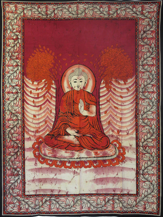 Buddha Tapestry - HalfMoonMusic