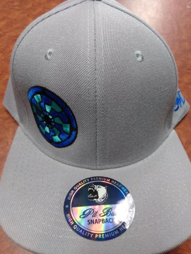 Stained Glass Snap Back Hat - HalfMoonMusic
