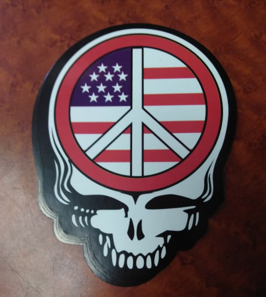 Grateful Dead American Peace SYF Sticker - HalfMoonMusic
