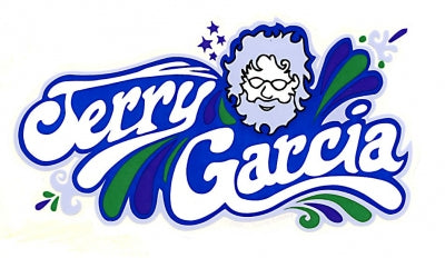 Jerry Garcia Star Sticker - HalfMoonMusic