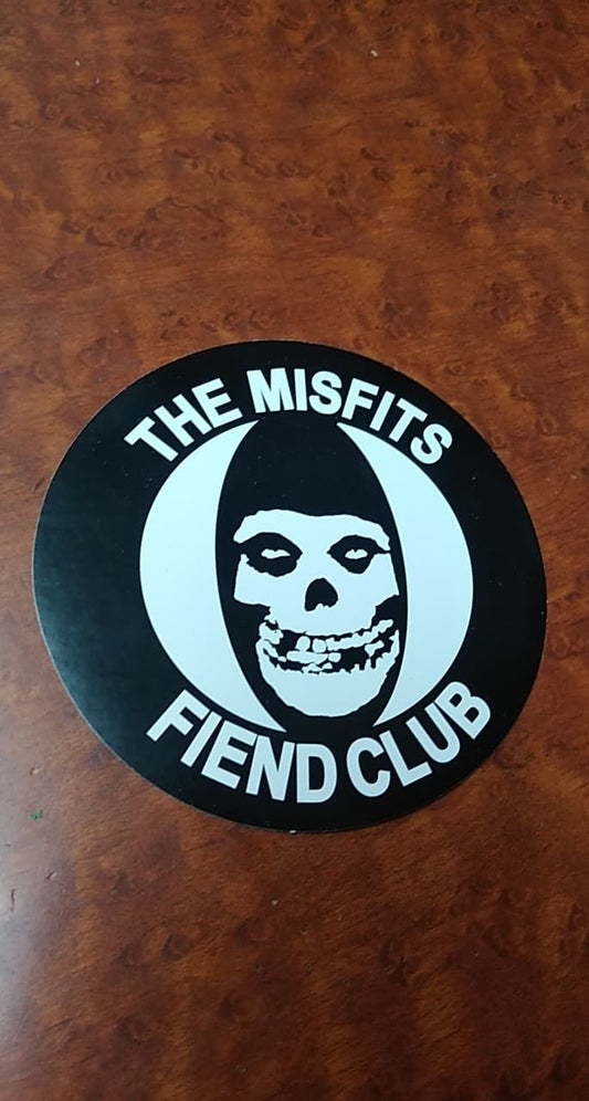 The Misfits Fiend Club Sticker - HalfMoonMusic
