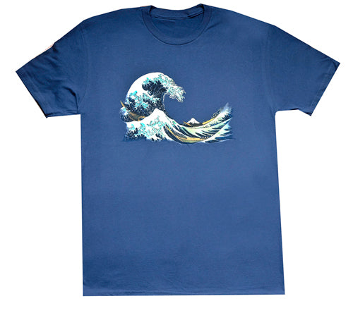 The Wave Art Print T-Shirt - HalfMoonMusic
