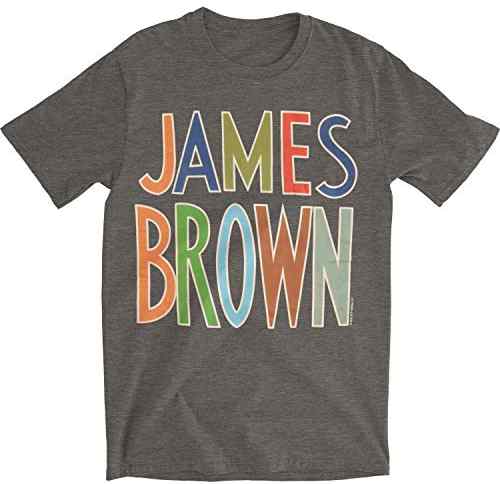 Mens James Brown JB Letters T-Shirt - HalfMoonMusic