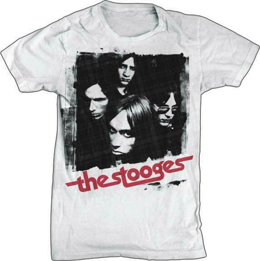 Mens The Stooges Group Shot T-shirt - HalfMoonMusic