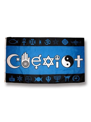 Coexist Symbol Flag - HalfMoonMusic