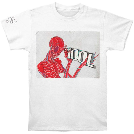 Men's Tool Skeleton Logo T-Shirt - HalfMoonMusic
