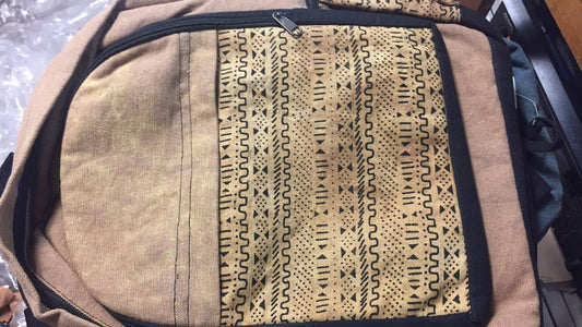 Tribal Print Backpack - HalfMoonMusic