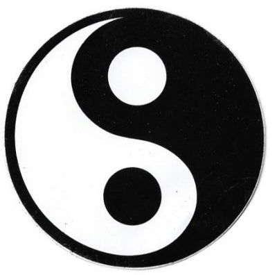 Yin Yang Sticker - HalfMoonMusic