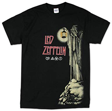 Mens Led Zeppelin Hermit T-Shirt - HalfMoonMusic