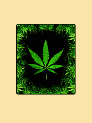 Magic Leaf Fleece Blanket - HalfMoonMusic