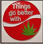 Things Go Better With Hat Pin - HalfMoonMusic