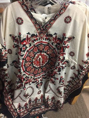 Boho Kaftan Top - HalfMoonMusic