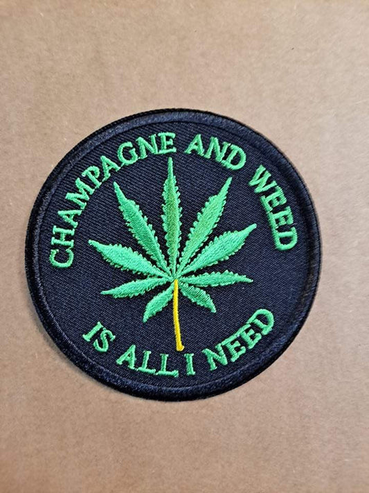 Champagne and Weed Patch - HalfMoonMusic