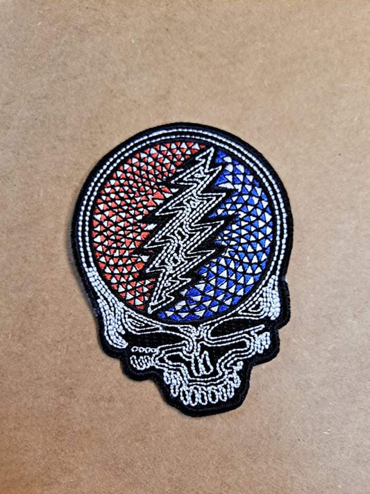 Grateful Dead Steal Your Outlines Patch - HalfMoonMusic