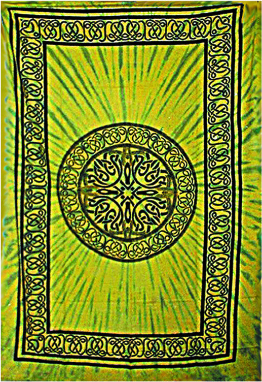 Celtic Circle Tapestry - HalfMoonMusic