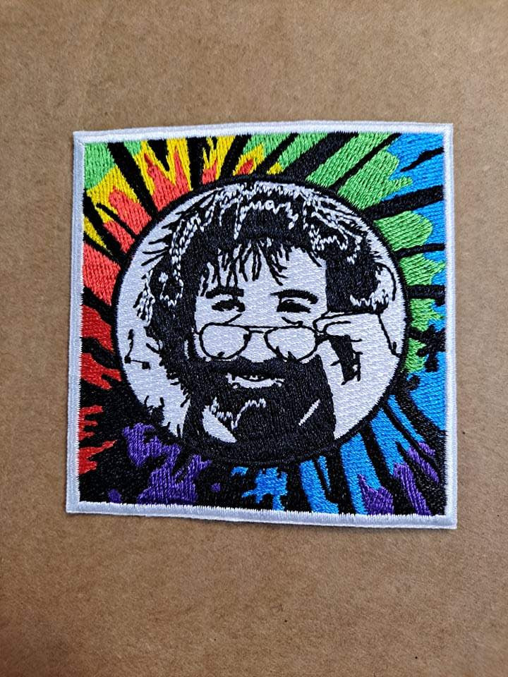 Grateful Dead Tie-Dye Jerry Patch - HalfMoonMusic