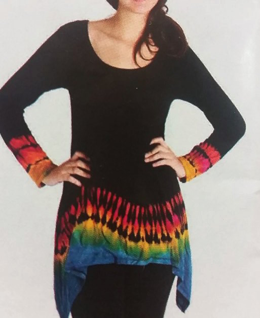 Ladies Long Sleeve Spandex Top - HalfMoonMusic