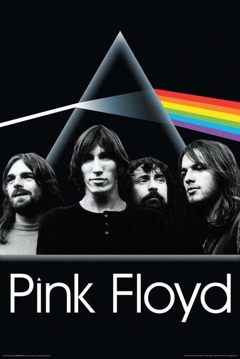 Pink Floyd Dark Side Group Poster - HalfMoonMusic