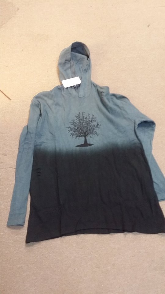 Womens Peek-A-Boo Tree Of Life Hooded Top - HalfMoonMusic