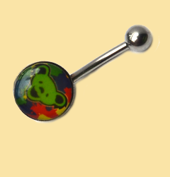 Grateful Dead Belly Ring - HalfMoonMusic