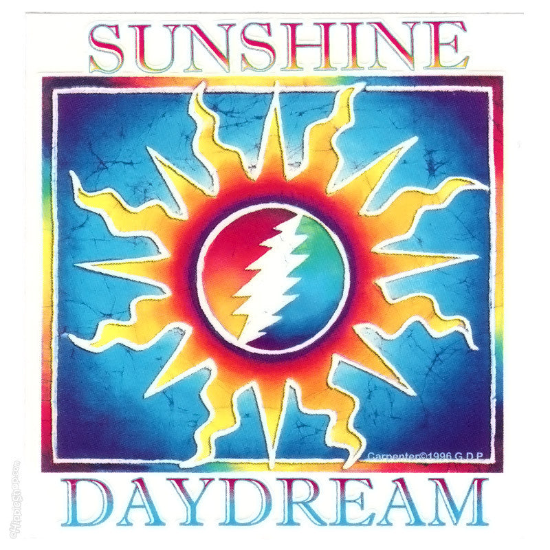 Sunshine Daydream Sticker - HalfMoonMusic