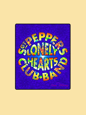 The Beatles Sgt. Peppers Fleece Throw Blanket - HalfMoonMusic