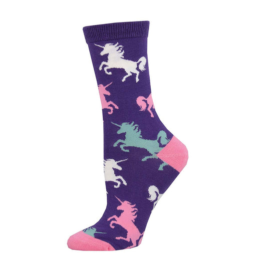 Womens Dream Big Crew Socks - HalfMoonMusic