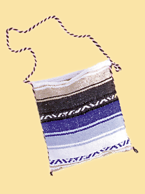 Square Baja Tote Bag - HalfMoonMusic