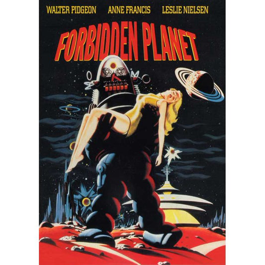 forbidden planet Poster - HalfMoonMusic