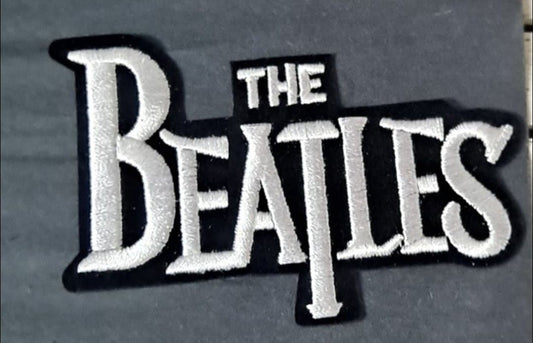 The Beatles Classic Band Name Logo Patch - HalfMoonMusic