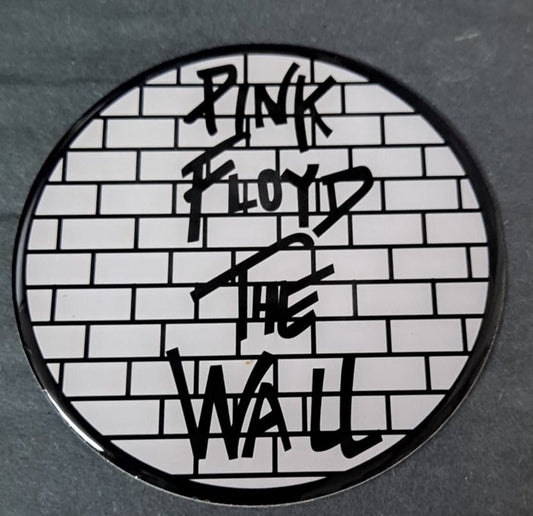 Pink Floyd The Wall White Bricks Metal Sticker - HalfMoonMusic