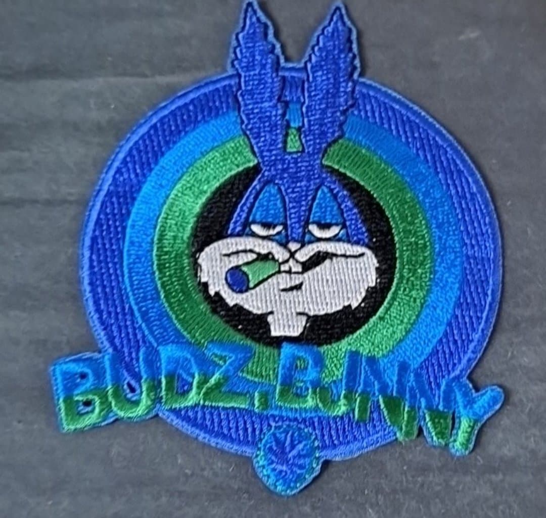 Bugs Bunny Budz Bunny Stoner Patch - HalfMoonMusic