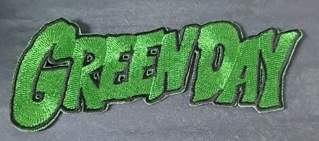 Green Day Patch - HalfMoonMusic