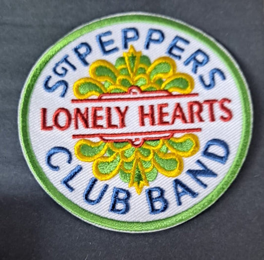 The Beatles Sgt Peppers Lonely Hearts Club Band Emblem Patch - HalfMoonMusic