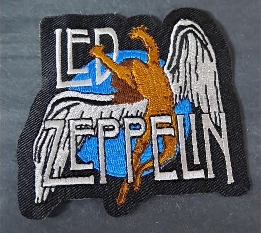 Led Zeppelin Icarus Angel Blue Patch - HalfMoonMusic