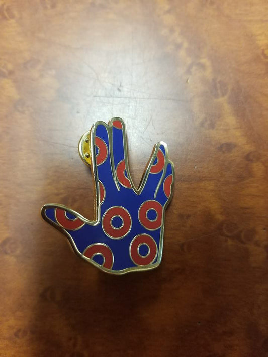 Live Long and Phish Hat Pin - HalfMoonMusic